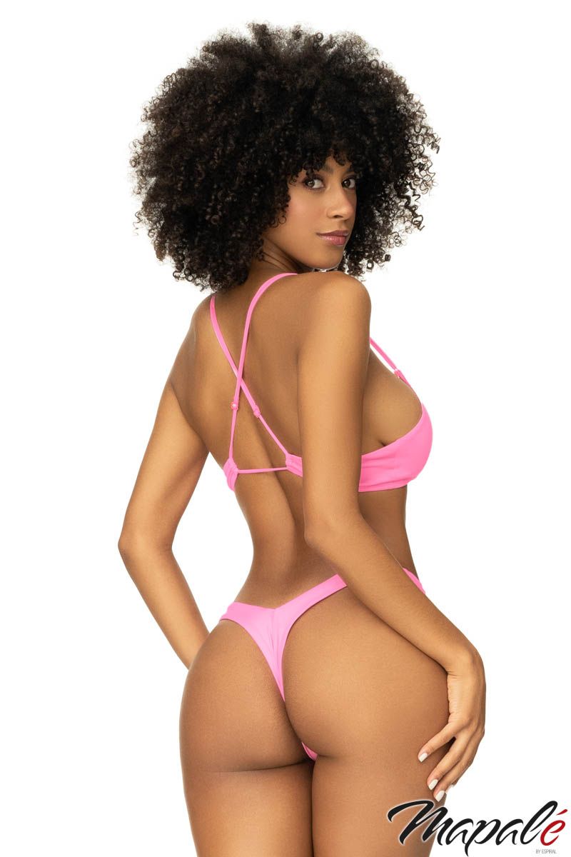 Picture of Swimwear, Swimsuit Multi Piece, 2Pc Bikini, Pink, L/XL, -MA67093