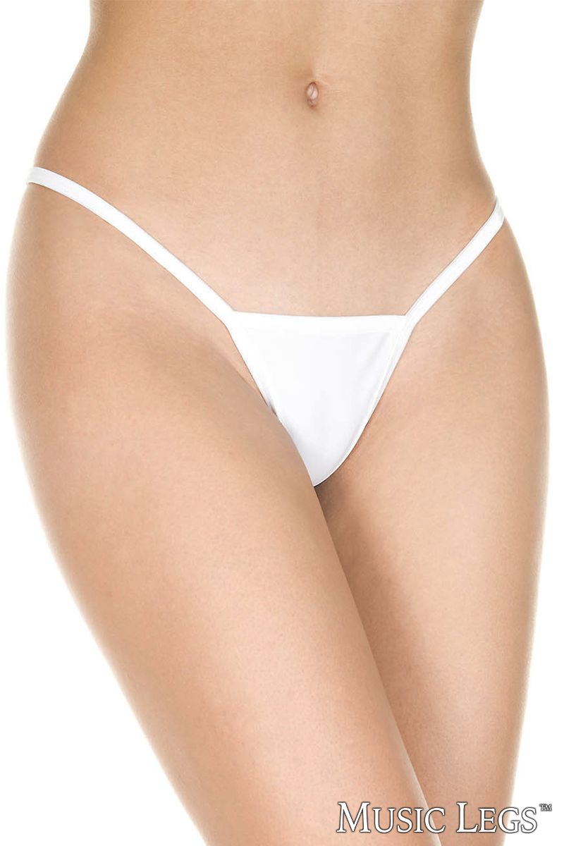 Picture of Lingerie, Panty, Low Rise G-String, White, O/S, -ML10028