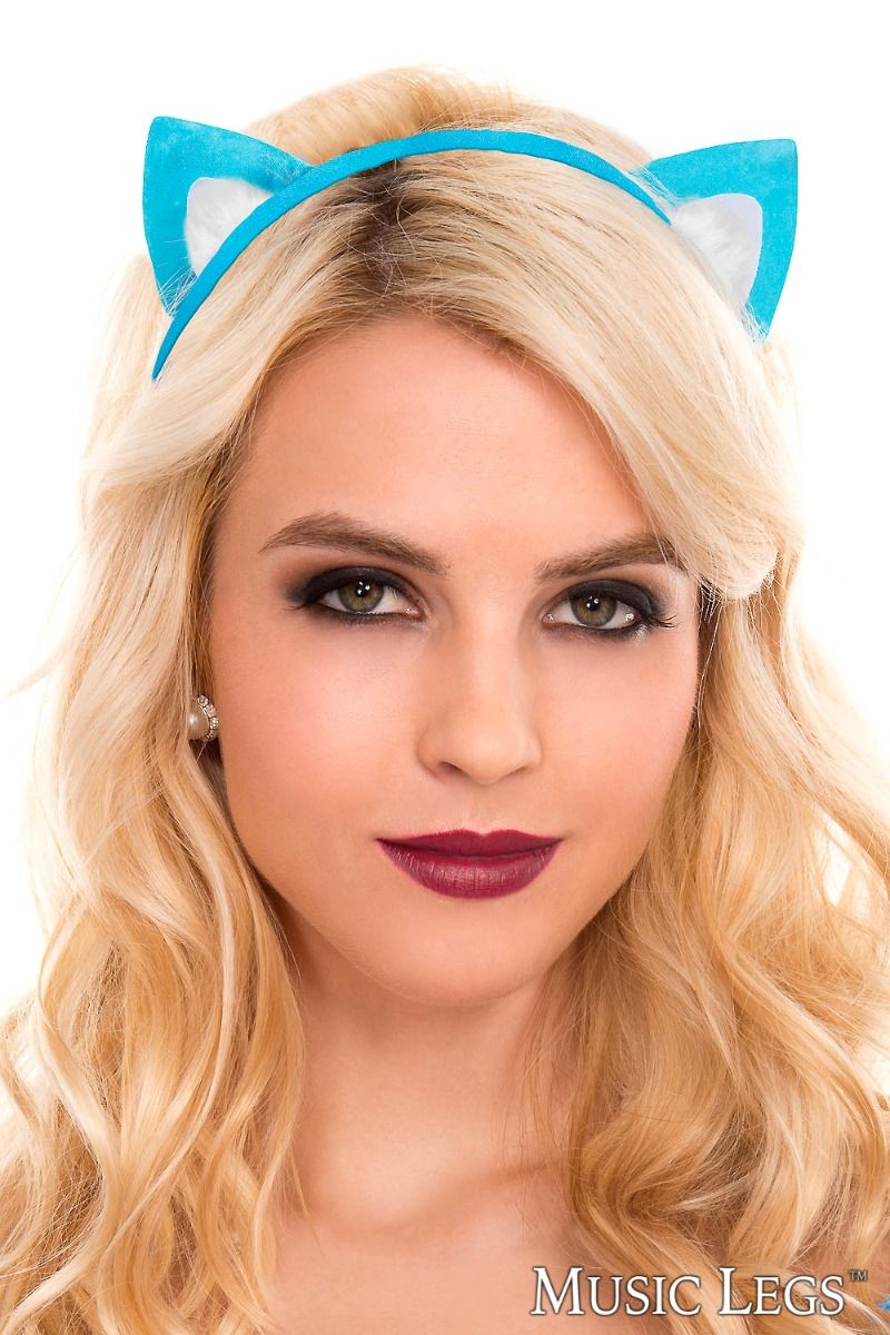 Picture of Accessorie, Head Piece, Cat Ears Headband, Blue, O/S, -ML311