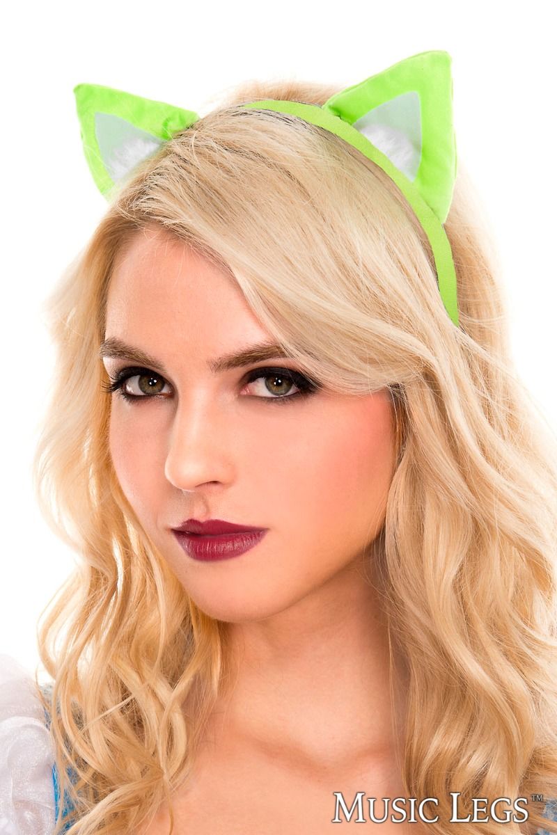 Picture of Accessorie, Head Piece, Cat Ears Headband, Hot Pink, O/S, -ML311