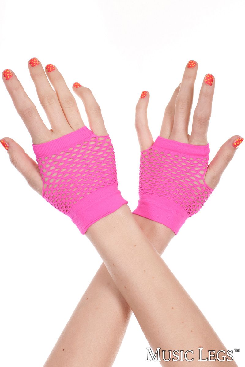 Picture of Accessorie, Gloves, Fishnet Gloves, Neon Green, O/S, -ML478