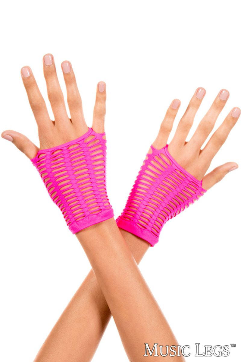 Picture of Accessorie, Gloves, Fishnet Gloves, Neon Green, O/S, -ML480