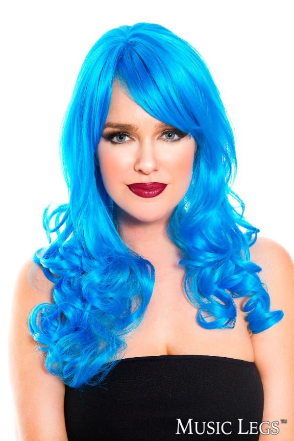 Picture of Costume, Halloween, Wig, Black, O/S, -ML70013