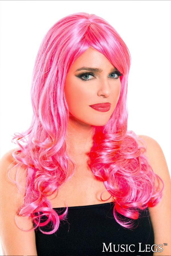 Picture of Costume, Halloween, Wig, Black, O/S, -ML70013