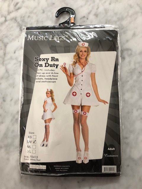 Picture of Costume, Medical, Sexy Rn On Duty, 3Pc, As Shown, ML, -ML70415