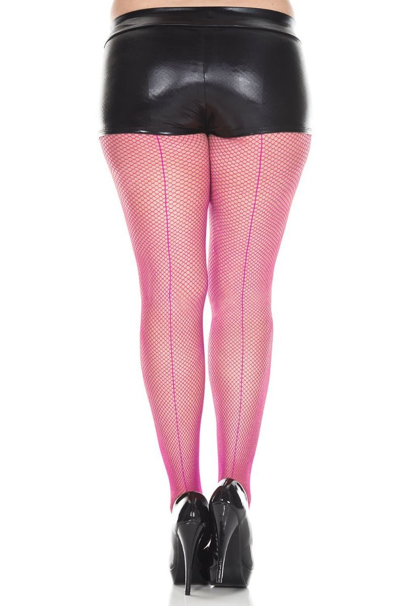 Picture of Hosiery, Pantyhose, Backseam Pantyhose, Fuchsia, QUEEN, -ML920Q