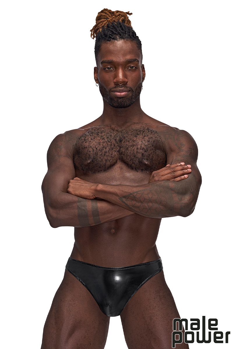 Picture of Lingerie, Jock, Liquid Onyx Moonshine Jock, Black, L/XL, -MP300-003