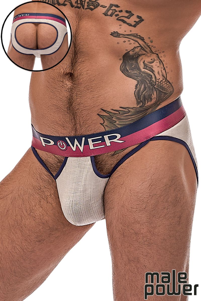 Picture of Lingerie, Jock, Promo25-French Terry Jock, Ivory, L/XL, -MP302-246