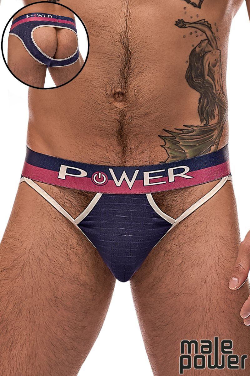 Picture of Lingerie, Jock, Promo25-French Terry Jock, Navy, L/XL, -MP302-246