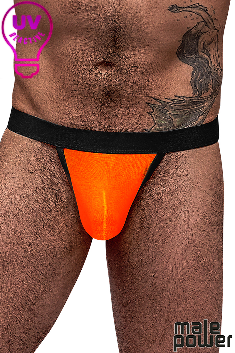 Picture of Lingerie, Thong, Neon Mesh Micro Thong, Orange, L, -MP433-07B