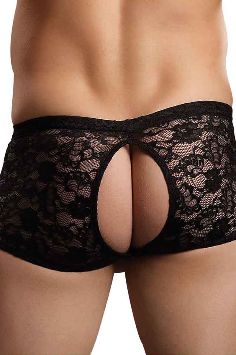 Picture of Lingerie, Short, Stretch Lace Double Pleasure, Black, S/M, -MP468-162