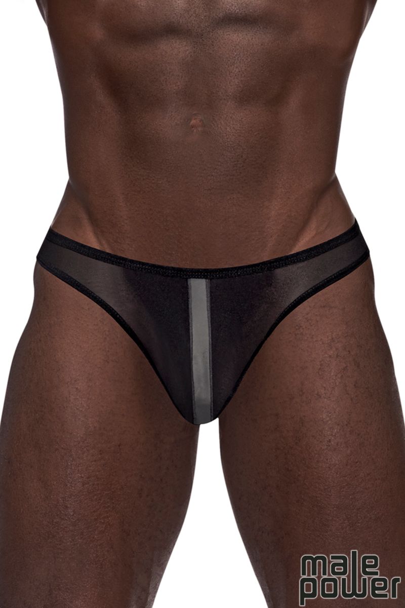 Picture of Lingerie, Short, Landing Strip Bikini Brief, Black, L, -MP480-271