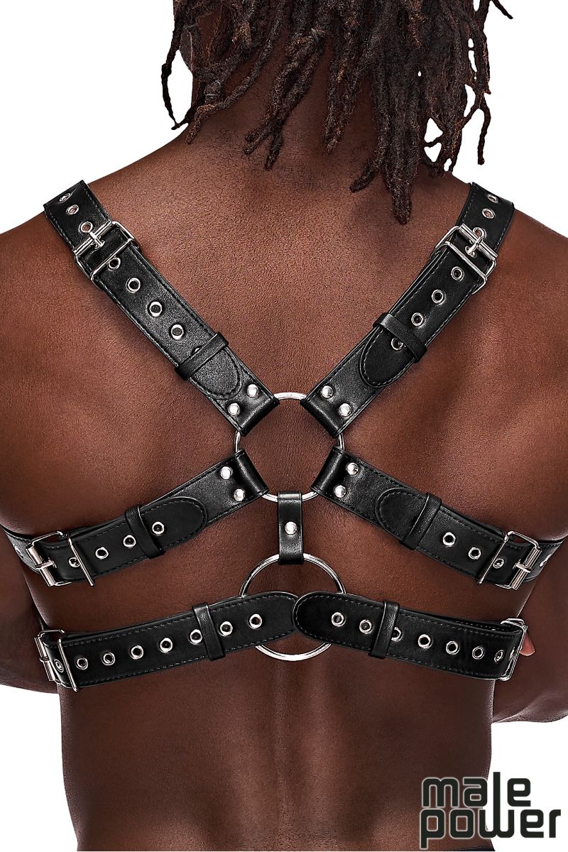 Picture of Accessorie, Fetish, Pu Leather Chest Harness, Black, O/S, -MP591-266