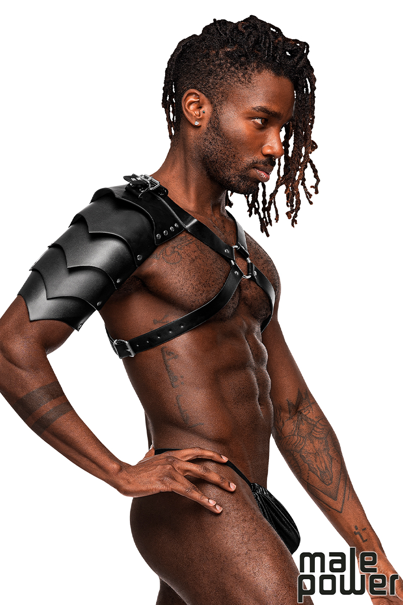 Picture of Accessorie, Fetish, Pu Leather Chest Harness, Black, O/S, -MP593-266