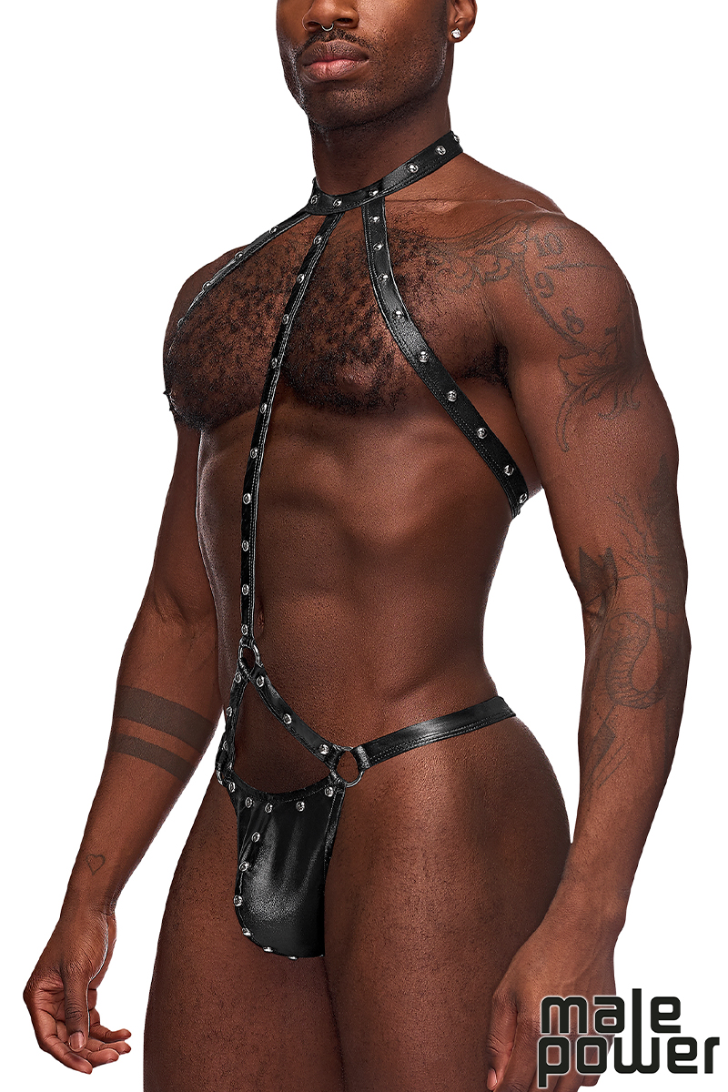 Picture of Accessorie, Fetish, Fetish Gladiator Set, Black, L/XL, -MPPAK-133