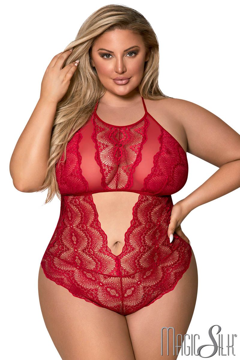 Picture of Lingerie, Multi Piece, 2Pc Lace, Red, QUEEN, -MSM254X