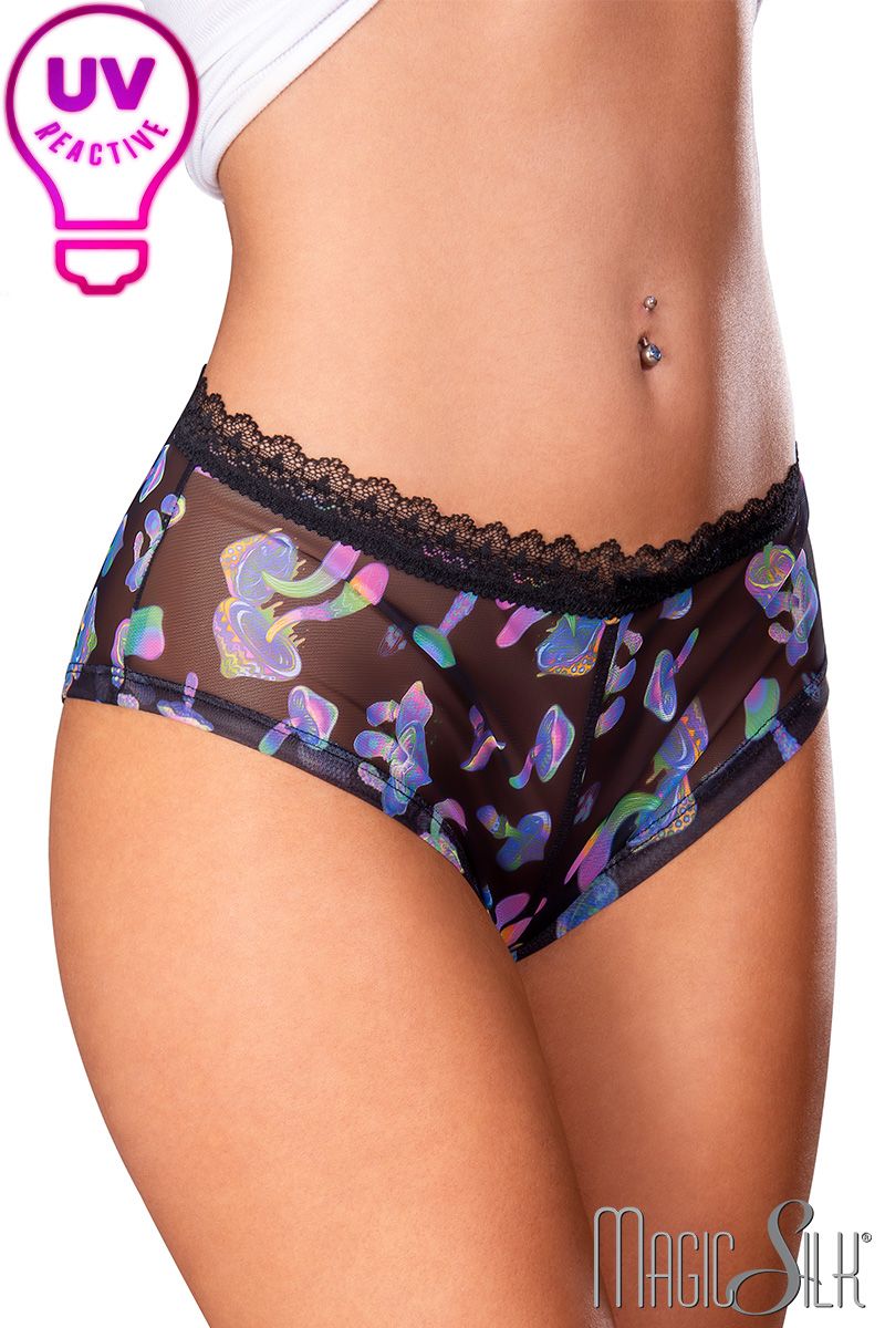 Picture of Lingerie, Panty, Uv Print Boyshort, Rainbow, S/M, -MSP429